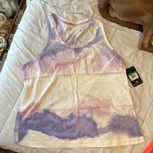 Tie dye Nike tank top